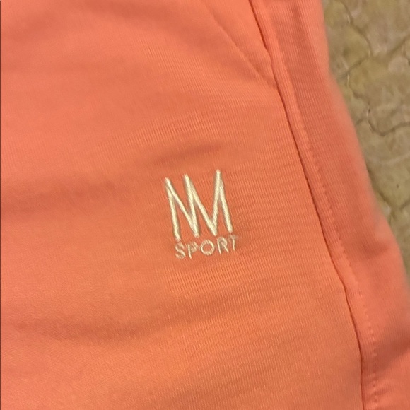 Nicole Miller Sport Peach Athletic Shorts - Picture 3 of 3
